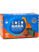Coco Nara Hookah Shisha Natural Charcoals 60 Pieces