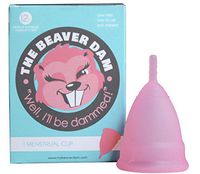 Ultimate Period Protection! The Beaver Dam Menstrual Cup (Small, Pink)