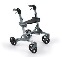 Volaris All-Terrain Shadow Rolling Walker with seat and Wheels, Lightweight, Folding, Aluminum … (Regular)