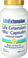 Life Extension Mix Without Copper, 360 Capsules