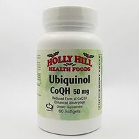 Holly Hill Health Foods, Ubiquinol CoQH 50 MG (Enhanced Absorption), 60 Softgels