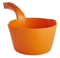 Vikan 32 oz. Round Scoop, Orange