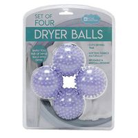 Set of 4 Fabric Softener Dryer Balls Reusable Easy to Use