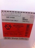 305622 PT#305622-Pharmaceutical Sharp Collector 3 gal Ea by, Becton-Dickinson
