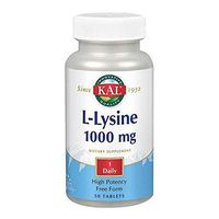 KAL 1000 Mg L-lysine Tablets, 50 Count