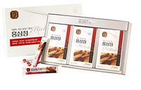 Korean Healthy 6 Years Red Ginseng Extract Stick ginsenoside 0.33oz x 30 Pouches Nonghyup Hansamin K-Food Made in Korea [농협 한삼인 홍삼정 스틱]