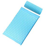 Makango Acupressure mat Acupressure Cushion Cushion Massage Cushion Relax Relieve Back Pain Spike pad, Massage Yoga mat Pillow Multi-Color Optional (Color : A3)