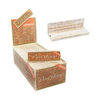 Pure Hemp Unbleached Brown Regular Papers- Full Box of 50 Packs- Single Wide Rolling Papers