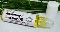 Urban ReLeaf Anointing and Blessing Oil Roll-On ! Smells Great! Frankincense, Myrrh, Holy Bible Oils, Olive, Grapeseed. Blessed, Comfort, Honor, Consecration, USA Made.