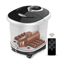 DAFREW Foot bath, Foot massager Foot tub Electric massage Fully automatic heating constant temperature