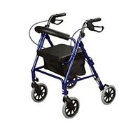 ZCHMT25BLEA - Rollator, Soft Seat, Blue