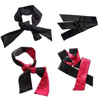 SUPER Q Satin Eye Mask 2 Pack Sleeping Mask Blindfold 150 cm