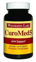 CuroMed5 | Natural Joint Support Formula | Anti-Inflammatory | Pain Relief | Herbal Dietary Supplement | 90 Day Supply