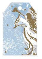 Musical Angel Gift Note Cards with Envelopes and Gold Seal -25pack Set