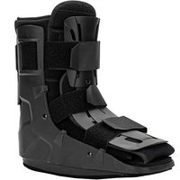 Moscare Short Pneumatic Walker Brace Walking Boot for Stress Sprain Relief L