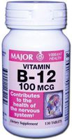 OTC700433 - Major Pharmaceutical Vitamin B-12 Tablets