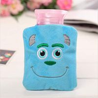 Cute Cartoon Hand Warm Hot Water Bottle Mini Hot Water Bottles Portable Hand Warmer Girls Pocket Hand Feet Hot Water Bags (Color : 06)