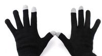DURAGADGET Medium Black Touch Screen Gloves - Compatible with Polaroid MIDCH7 | MIDD167 | MID07MD | MIDCD08 | MID97DR & MIDCD10
