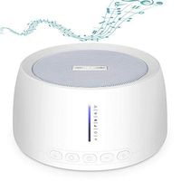 White Noise Machine Sound Machine with Natural Soothing Sounds, USB Charger, Adjustable Volume, Headphone Jack, Auto-Off Timer, Portable for Home Office Travel