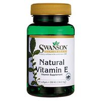 Swanson Natural Vitamin E 200 Iu (134.2 Milligrams) 100 Sgels