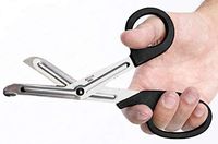 EMT Medical Trauma Shears/Scissors - Stainless Steel Premium Quality Medical Scissors for Nurse, EMS, Trauma, Tactical, Nursing, Emergency, First Aid, Surgical, Paramedic