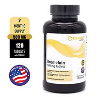 Bromelain 500mg Tablets with 300 GDU; 120 Tablets
