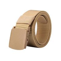 TEXXIS Women Men Waist Belt Nylon Tactical Training Waistband with Plastic Buckle Hip & Waist Supports