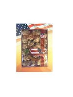 SKU #0168L4, Hsu's Ginseng Pearl Large Cultivated American Ginseng Roots (4 oz = 113 gm/Box), with one Free Single American Ginseng Tea Bag, 168-L4, 168.L4