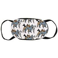 NiYoung Anti-Dust Adjustable Elastic Strap Face Cover for Women Men Kids, Great Dane Colors Upgraded Reusable Half Face Mouth Cover for Pollen Smog, Running - Anti Pollution