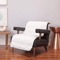 BioPEDIC Therapy On-The-Go Magnetic Chair pad, 24" x 48", White