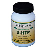 Healthy Origins Natural 5-HTP - 100 mg - 60 Capsules
