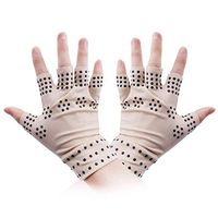 Hofumix Arthritis Gloves Compression Gloves Fingerless Gloves Magnetic Anti-Arthritis Therapeutic Therapy Fingerless Gloves Relief Hand Pain Relief Heal Joints Relief - a pair