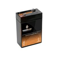 6V 4.5AH SLA Battery Replaces lc-rb064p lcr6v4bp ps-640f