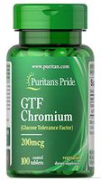 Puritan's Pride GTF Chromium 200 mcg-100 Tablets