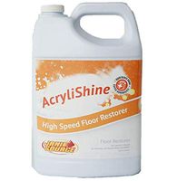 Janisource AcryliShine Floor Finish Wax Gloss Restorer & Cleaner - Case of 4 Gallons
