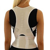 Orthopedic Back Support Belt Posture Corrector Back Brace Posture Correction 10 Magnets Magnetic for Men