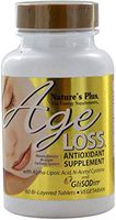 NaturesPlus Ageloss - 60 Vegetarian Tablets - Antioxidant Supplement with MSM, Alpha-Lipoic Acid (ALA), N-Acetyl Cysteine, Zinc & Copper, Anti-Aging - 30 Servings