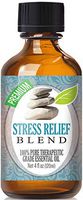 Stress Relief Essential Oil Blend - 100% Pure Therapeutic Grade Stress Relief Blend Oil - 120ml