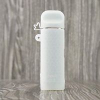 CEOKS for Smok Novo Silicone Case, Anti-Slip Protective Silicone Case Skin Rubber Cover for Smok Novo Pod Starter Kit TC Mod Box Rubber case wrap Shield (Clear)