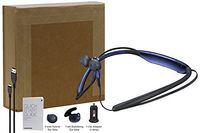 Samsung Level U Bluetooth Wireless In-ear Headphones with Microphone with Car/Wall Charger and Extra Ear Gels (US Model -Renewed Kit)