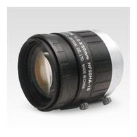 Fujinon HF50HA-1B 2/3" 50mm F2.3-F22 Fixed Focal Lens for 1.5MP Cameras, C-Mount, Manual Iris, Machine Vision Applications