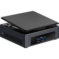 Intel NUC NUC7i7DNKE Mini PC/HTPC, Intel Quad-Core i7-8650U Upto 4.2GHz, 16GB DDR4, 1TB m.2 SSD, WiFi, Bluetooth, 4k Support, Dual Monitor Capable, Windows 10 Pro (16GB Ram + 1TB SSD)