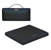 2cloud9 The Upgrade Seat, Portable Seat Cushion for Home, Airplanes, Office, Cars, and Stadiums. Made of 100% Natural Latex Rubber (Blue with Travel Case)