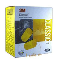 PiggiesC 3M Ear Plugs E-A-R Classic Noise Reduction 29dB Yellow Foam Disposable PICKSIZE (400 Earplugs = 200 Packs)