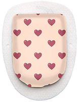 Omnipod Stickers - Decorative Accessory Patch for Insulin Pump - 10 Pack - Hearts