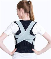 ZPPLD Unisex Posture Corrector,Spinal Support Physical Therapy Posture Brace Back Shoulder Neck Pain Relief,3XL