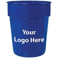 16 Oz. Fluted Stadium Cup - 250 Quantity - $0.80 - Promotional Product/Bulk with Your Logo/Customized