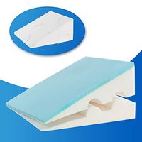 Lofe Foam Bed Wedge Pillow(24x24x12),Multipurpose Adjustable,Gel-Infused Memory Foam,Washable Bamboo Cover,Back & Leg Pillow,Relief from Acid Reflux,Snoring,Post Surgery (Bottom Adjustment)