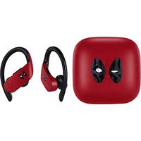 Skinit Decal Audio Skin for PowerBeats Pro - Officially Licensed Marvel/Disney Deadpool Eyes Design