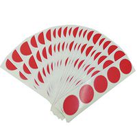 100pcs Embossed Foil Blank Certificate Self-Adhesive Sealing Stickers,Foil Sticker,Perfect for Invitations, Certification, Graduation, Notary Seals, Corporate Seals(Ren)